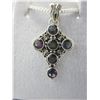 Image 1 : Custom made - Sterling Silver cross necklace