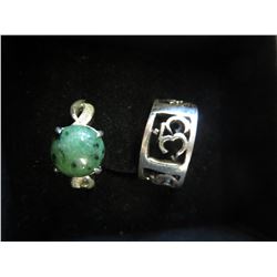 2 Sterling Silver Estate rings