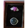 Image 1 : 2 Sterling Silver Estate rings