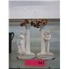 Image 1 : Romeo & Juliet Porcelain candle sticks