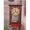 Image 1 : Vintage mantle clock with enameled face