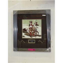 Framed Bev Doolittle print: "Guardian Spirit"