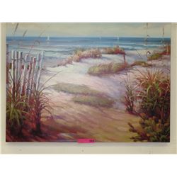 Seascape print on canvas