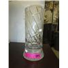 Image 1 : Cut crystal vase with heavy base