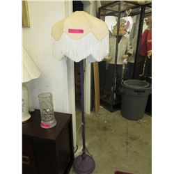 Vintage floor lamp - Painted purple