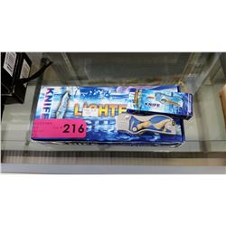 10 New lighter/Knives - 1.5" blade