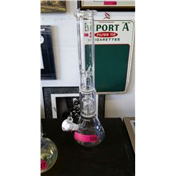 New 18" glass pipe with bowl