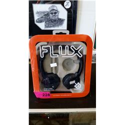 Flux headphones in box