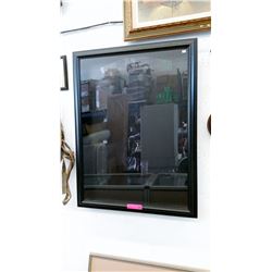 Shadow box display case for jerseys