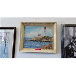 Signed Dorothy Poesiat oil painting