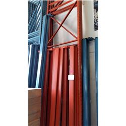 Industrial metal pallet racking - Orange