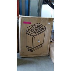 New electric sauna heater