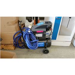 2 HP horizontal air compressor - used