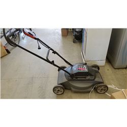 Used Black & Decker electric lawnmower