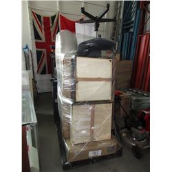 Skid of New furniture parts