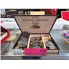 Image 1 : Cigar box of assorted tokens