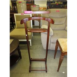 Wood "Valet" stand - used