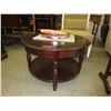 Image 1 : NEW - Round wood coffee table