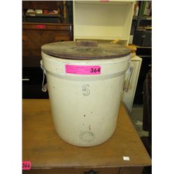 Vintage Redcliff 5 Gallon crock