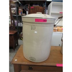 Vintage Medalta 10 gallon crock