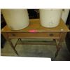 Image 1 : Wood hall table - used