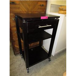 NEW - Rolling kitchen cart with drawer & 2 shelves