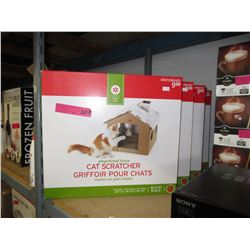 4 New Gingerbread House Cat Scratchers