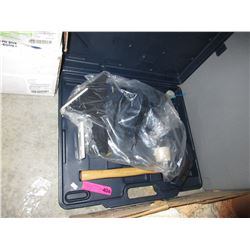 New hard wood air nail gun in case