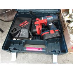 Bosch cordless drill in case