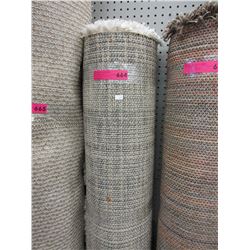 Used white shag area carpet