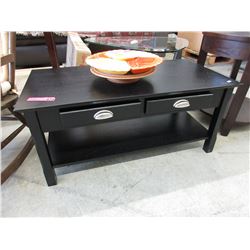 NEW - Coffee table with 2 drawers & shelf