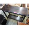Image 1 : NEW - Wood hall table with drawer & bottom shelf