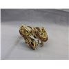 Image 1 : Crystal studded double gecko lizard bangle