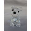 Image 4 : 3 Crystal Bear figurines