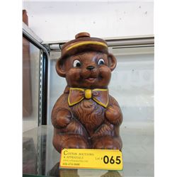 "Treasure Craft" Bear cookie jar