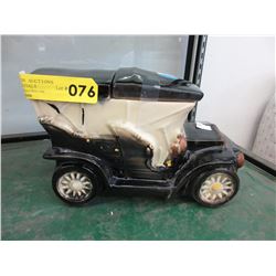 McCoy cookie jar "Touring Car"