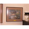 Image 1 : Framed abstract impressionist print