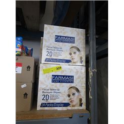 4 Cases of Makeup Remover wipes