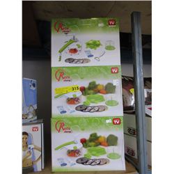 3 New Roto Champ vegetable slicers
