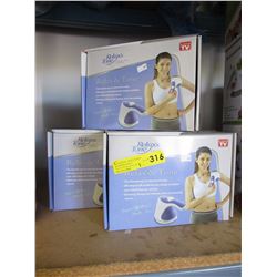 3 New Relax & Tone machines