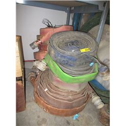 11 Used fire / pump hoses