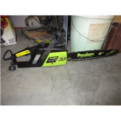 Used Poulan 16" gas chain saw