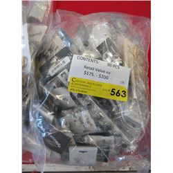 NEW - Fashion jewelry - 90 pcs. wrapped for retail