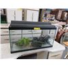 Image 1 : Glass aquarium with pumps & filter - used