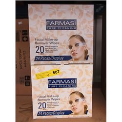 4 Cases of makeup remove wipes