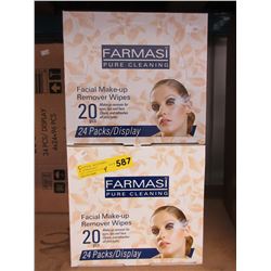 4 Cases of makeup remove wipes