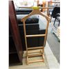 Image 1 : Wood valet stand - used