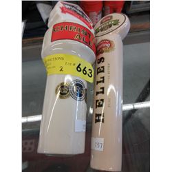 2 Ceramic beer pull