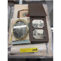 Vintage paper items
