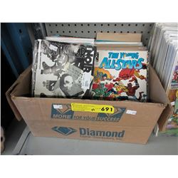 75 Comic books - many carded